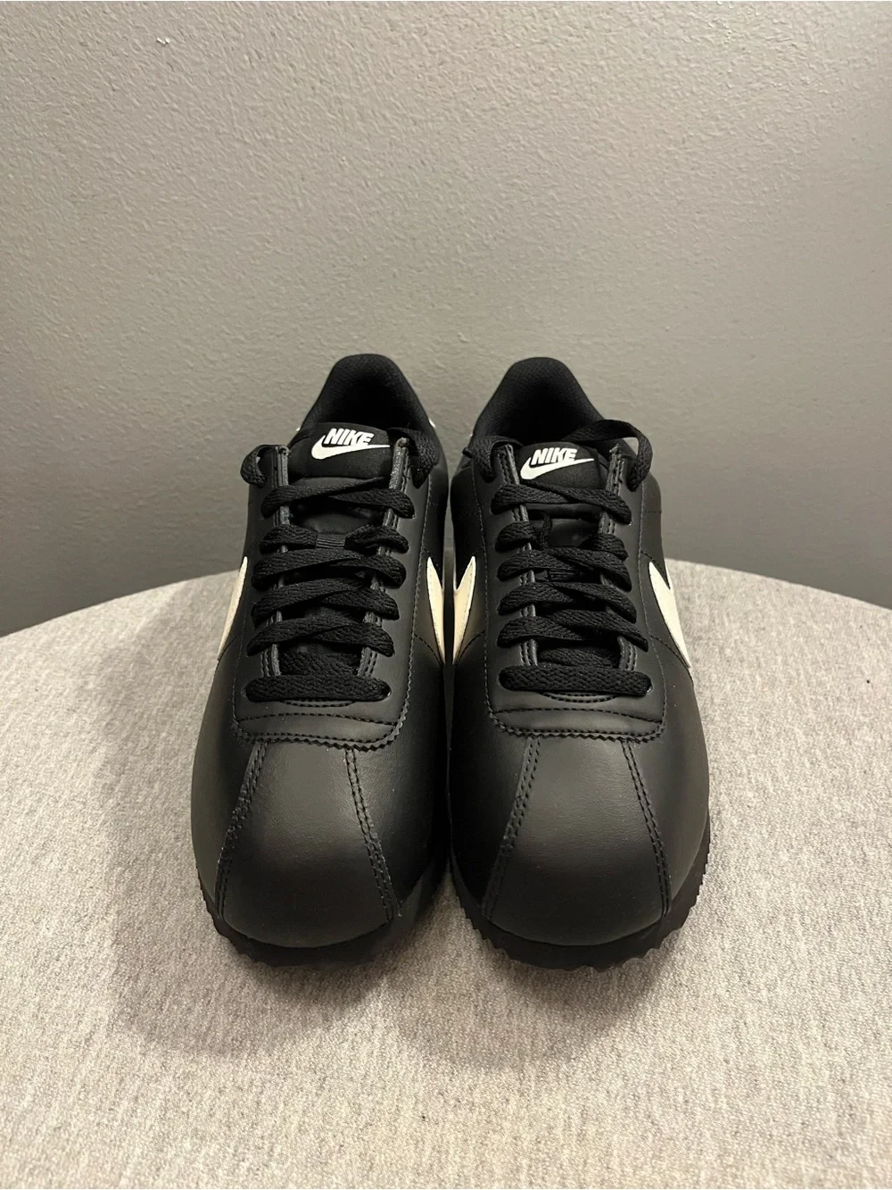 Nike Cortez Black Pale Ivory Sneaker Women's Size 8.5 DN1791-006 - Picture 4 of 11